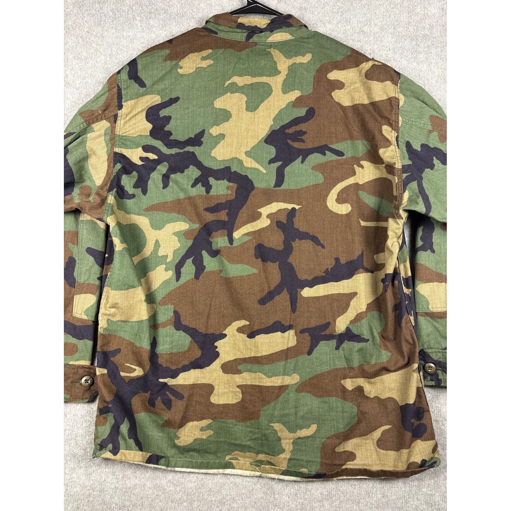 TRU-SPEC BDU Military Field Jacket Woodland Camo XX-Large Regular Green - Picture 5 of 11